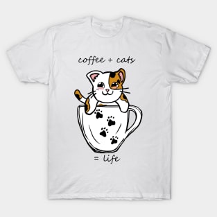 coffee cat T-Shirt